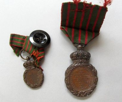 France Médaille de Sainte-Hélène
En bronze, ruban d'origine, taille ordonnance
Nous...