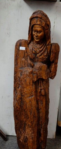 null Ecole Française ou du Nord, XVIe siècle

Femme en bois sculpté

H.87 cm

Ma...