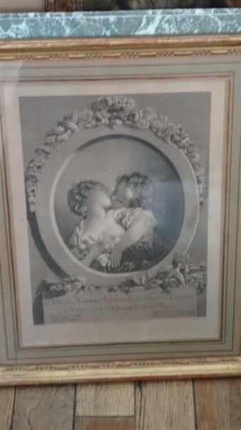 null D'après Fragonard, Marchand

Le baiser

Eau-forte



