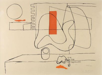 LE CORBUSIER (1887-1965) 
Os 2, 1930-1959
Lithographie, signée et justifiée au crayon...