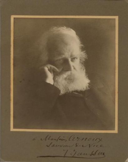 null Portrait de Jules JANSSEN (1824-1907)
Tirage argentique monté sur carton et...