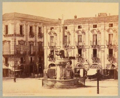 null Sicile, 1870/1910
Rare et remarquable ensemble de 34 épreuves concernant la...