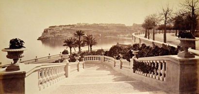 null Côte d'Azur et l'Italie en 1876
Somptueux et grand album à la riche reliure...