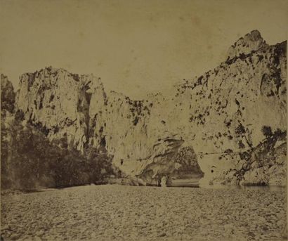 null Vals-les-Bains, Antraigues et l'Ardèche du sud, vers 1860/1870
Rare suite de...