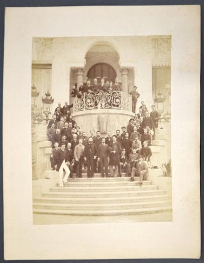 null Aix-les-Bains et son Grand Hôtel, 1880
Rare et remarquable réunion de 8 tirages...