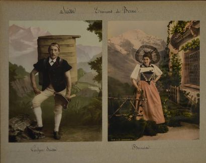 null Savoie, Isère, Hautes-Alpes, Ain et Suisse, 1885/1896
Superbe album amateur...
