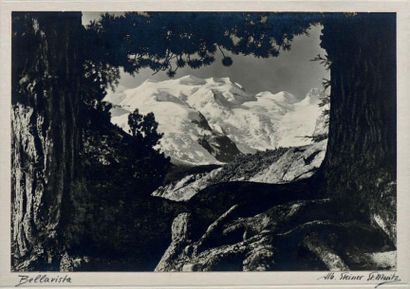 Albert STEINER (1877-1865) Bellavista (Bernina Gruppa)
Tirage argentique montée sur...
