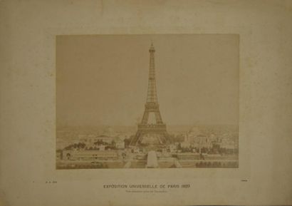 null Paris, L'Exposition Universelle de 1889 et La Tour Eiffel
Réunion de 4 épreuves...