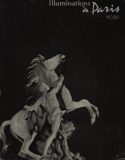 null Illuminations de Paris, 1956
Étonnant et remarquable album à reliure à spirale,...