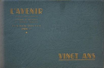 null L'AVENIR, Société Ouvrière Coopérative à Lyon
Rare plaquette publiée en 1939...