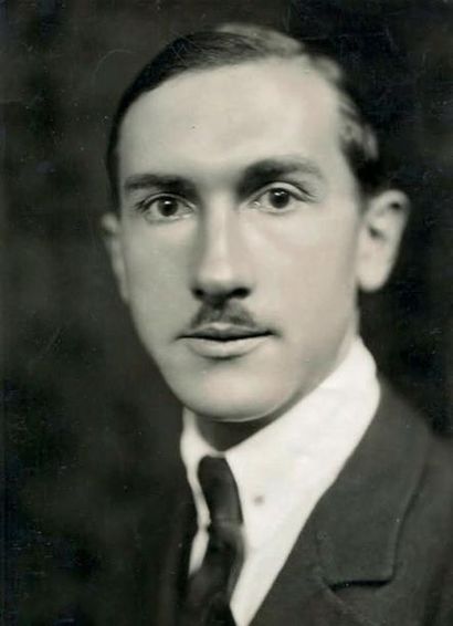 HENRI MARTINIE (1881-1963) Rare et beau portrait de l'écrivain Joseph Delteil (1894-1978),...