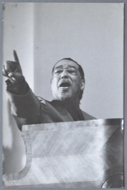 Jean-Pierre Leloir (1931-2010) Duke Ellington (1899-1974) au piano, Paris, 1964
Tirage...