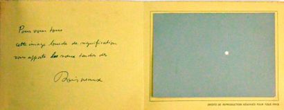 Robert Doisneau (1912-1994) La lune
Tirage argentique contrecollé sur carton, formant...