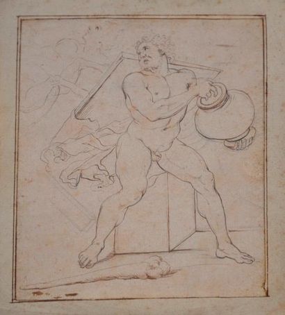 null Ecole du Nord, XVIIe siècle

Scène mythologique. Dessin à la plume.

H. 15,5...