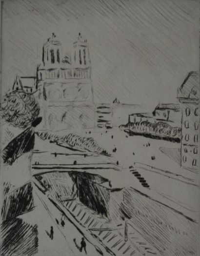 null Albert MARQUET (1875-1947)

Notre Dame de Paris et la Seine

Gravure signée...