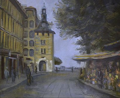 null Alexandre ROCHAT (1895-1981)

Genève, place des Molard

Pastel signée en bas...