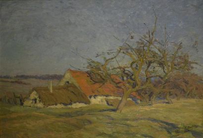 null Henri DEGLUME (1865-1940)

Paysage d'automne

Huile sur toile signée en bas...
