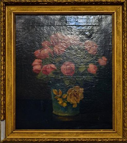 null Camille CABAILLOT-LASSALLE (1810-1870)

Roses dans un vase

Huile sur toile,...