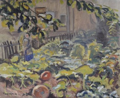 null Pierre THEVENIN (1905-1950)

Le potager

Huile sur toile signée en bas à gauche

H....