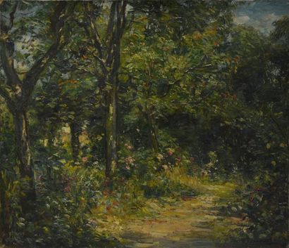 null Ennemond DREVET (1886 - ?)

Sous-bois fleuri

Huile sur toile signée en bas...
