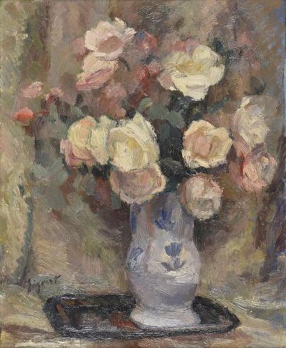 null Edmond SIGRIST (1882-1947)

Bouquet de fleurs

Huile sur panneau signée en bas...
