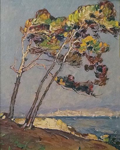 null Louis PASTOUR (1876-1948)

Caresse des vents, île Saint Honorat, janvier 1928

Huile...