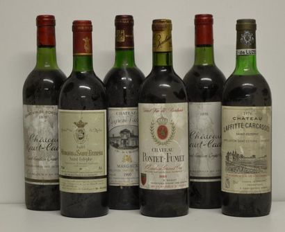 null 1 B CHÂTEAU DEYREM VALENTIN (H.E.+; e.t.) Margaux 1990
1 B MARQUIS DE SAINT...