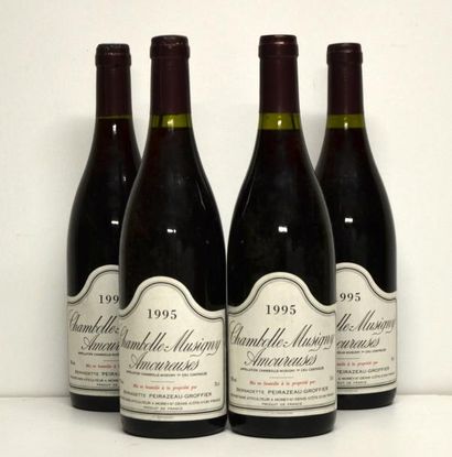 null 4 B CHAMBOLLE MUSIGNY LES AMOUREUSES (1er Cru) Peirazeau-Groffier 1995