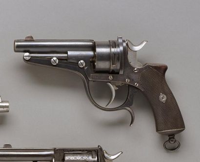 null FRANCE

Revolver Galand, calibre 9 mm

Monture acier rebronzée anciennement,...