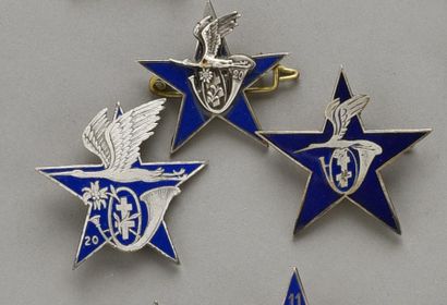 null Lot de trois insignes SES du 20ème BCA

L'un SNF, l'autre Drago PARIS, le troisième...