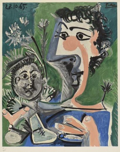 D'aprés Pablo Picasso (1881-1973)