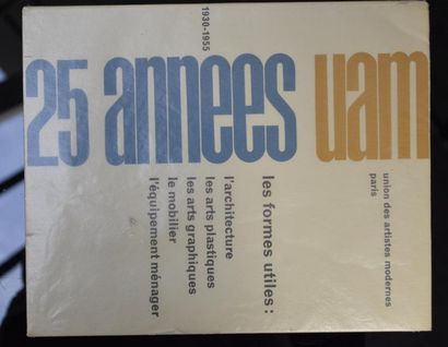 UAM & René HERBST (1891-1982) Ensemble de trois ouvrages d'époque:
- UAM Première...