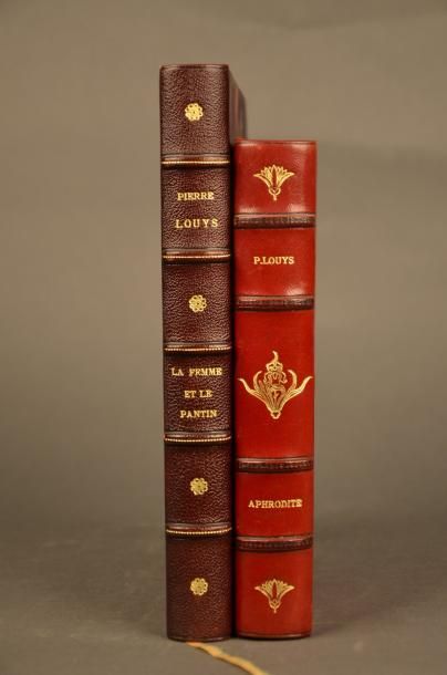 null LOUŸS (Pierre). APHRODITE. Moeurs antiques. PARIS, CRÈS, 1913. Un volume, in-8,...