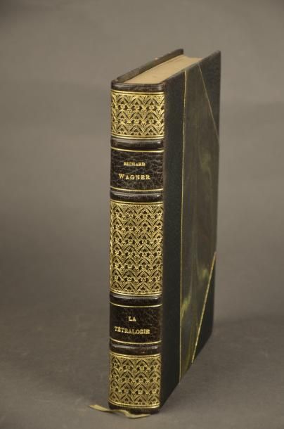 null WAGNER (Richard). LA TÉTRALOGIE. Transposée par Albert Pauphilet. PARIS, PIAZZA,...