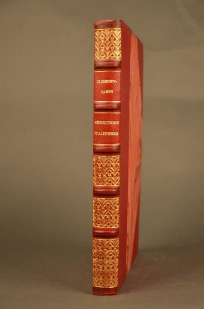 null JANIN (Clément). LES SÉDUCTIONS ITALIENNES. PARIS, KIEFFER, 1929. Un volume,...