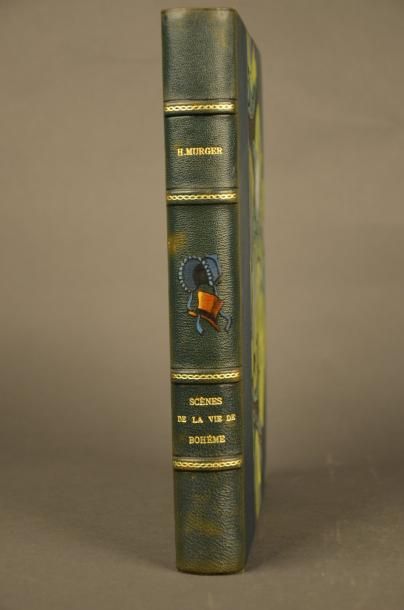 null MURGER (Henry). SCÈNES DE LA VIE DE BOHÈME. PARIS, GIBERT JEUNE, 1939. Un volume,...