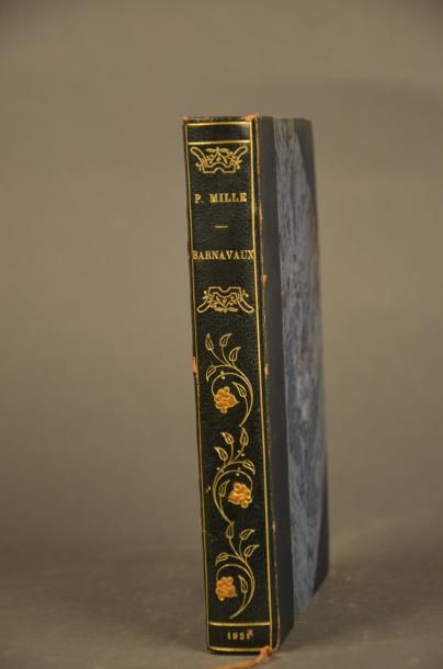 null MILLE (Pierre). BARNAVAUX. PARIS, CRÈS, 1921. Un volume, in-8 carré, demi-reliure...
