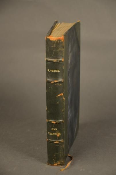 null VERCEL (Roger). JEAN VILLEMEUR. PARIS, ÉDITIONS DU TRÈFLE, 1946. Un volume,...