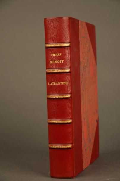 null BENOIT (Pierre). L’ATLANTIDE. PARIS, HACHETTE, 1928. Un volume, in-8, demi-reliure...