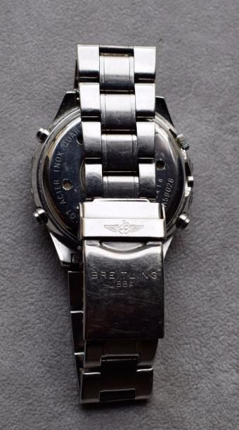BREITLING, vers 1980 Jupiter Pilot, Ref. 4418, No. A59028

Chronographe bracelet...