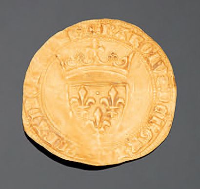 null Écu d’or àla couronne D369

Charles VI (1380-1422)

Écu d'or à la couronne....