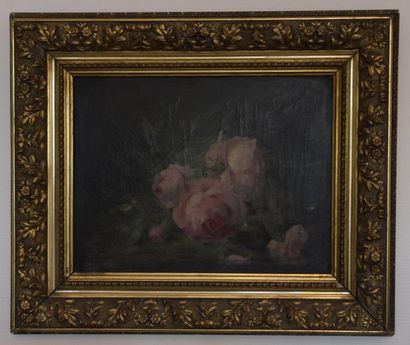 null E. MARTIN (XIX-XXe siècle)

Jeté de roses 

Huile sur toile signée en bas à...
