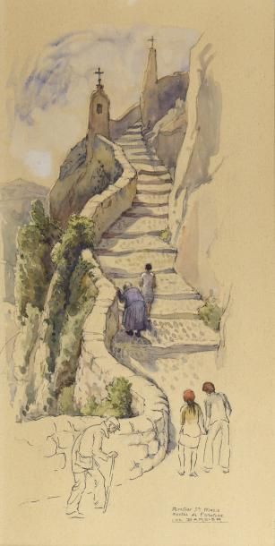 null Luc BARBIER (1903-1989)

Montée de l'oratoire à Moustiers Sainte Marie

Aquarelle...