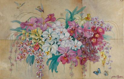 null Gaston ANDRE (1884-1970)

Bouquet de fleurs

Huile sur parchemin marouflée sur...