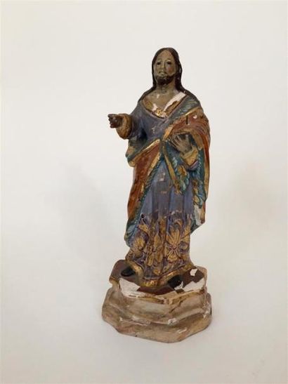 null Ecole brésilienne ancienne

Saint Jean

Bois sculpté, pâte et laqué polychrome

H....