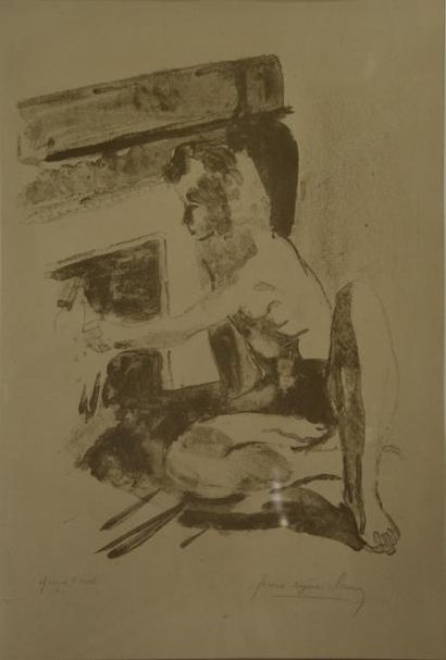 Art moderne et contemporain Pierre Eugène CLAIRIN (1897-1980)
Lithographie signée...