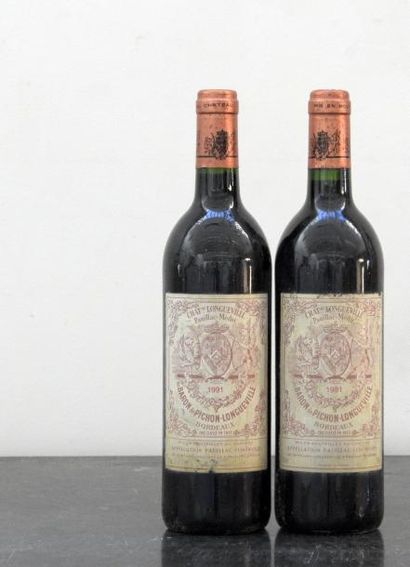 null 2 B CHÂTEAU PICHON LONGUEVILLE BARON (e.t. à e.a.) GCC2 Pauillac 1991