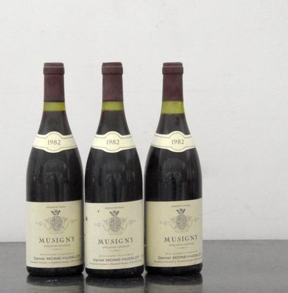 null 3 B MUSIGNY (Grand Cru) e.l.a. Moine-Hudelot 1982