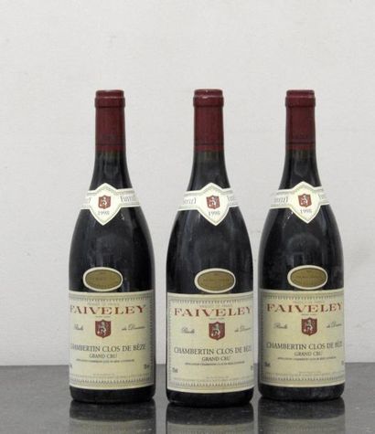 null 3 B CHAMBERTIN-CLOS DE BEZE (Grand Cru) Faiveley 1998