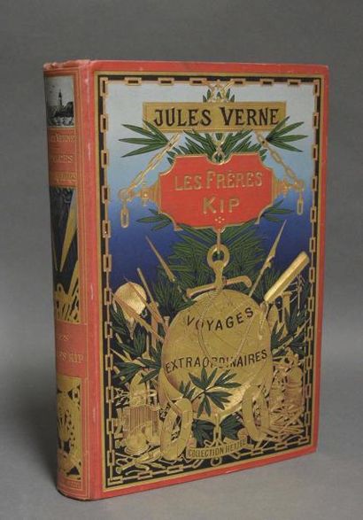 null VERNE (Jules) - LES FRERES KIP HETZEL éditeur à PARIS, illustrations par Georges...